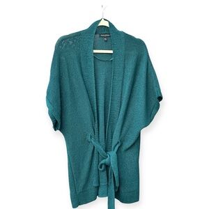 Banana Republic deep Green  Knit Cardigan - long tie waist